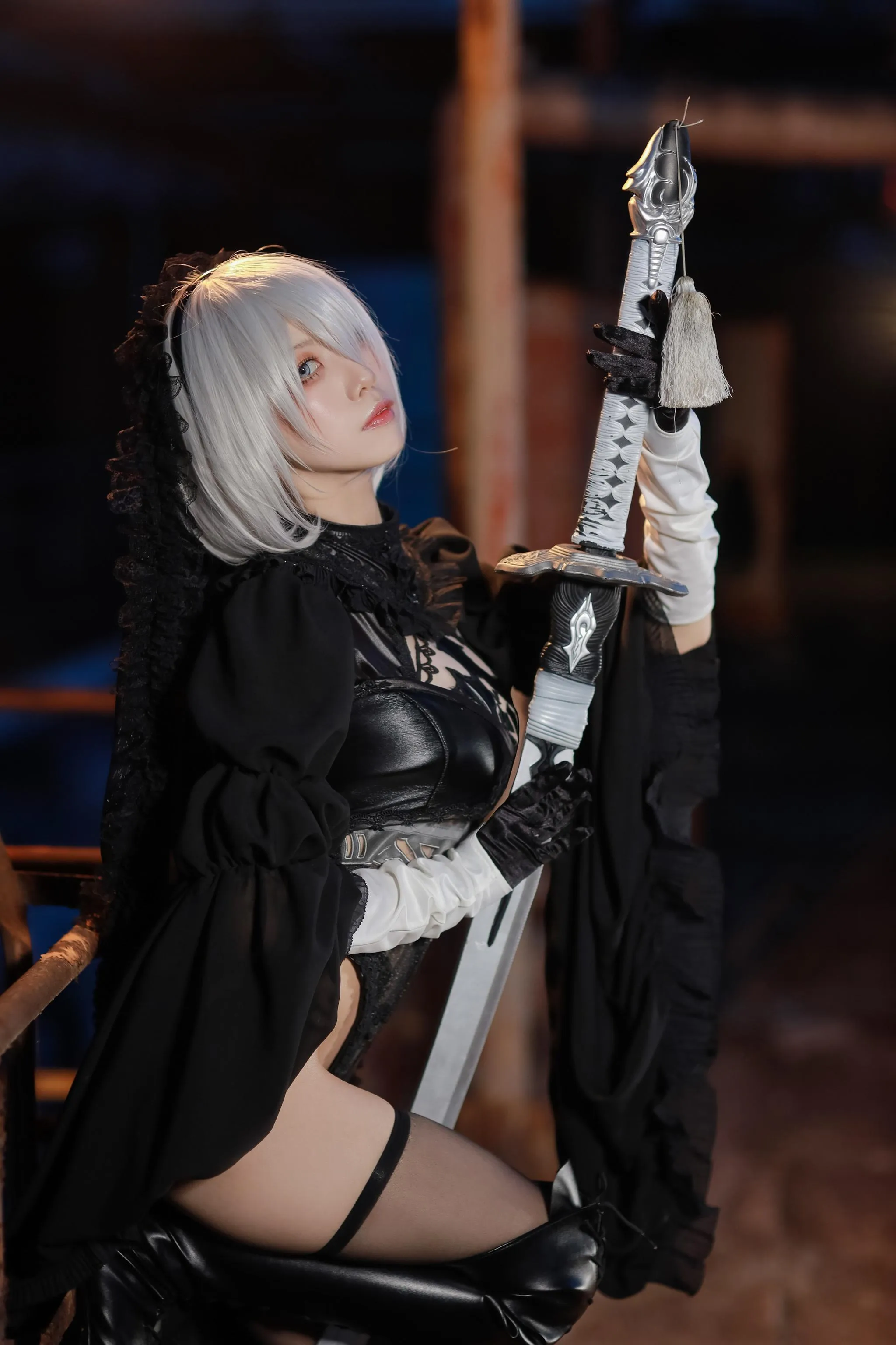 水淼Aqua – NO.39 -黑白2b [55P]插图4